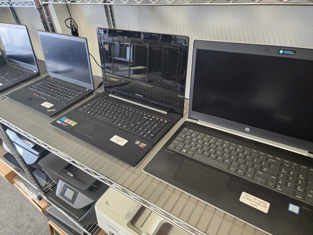 Assorted Laptops