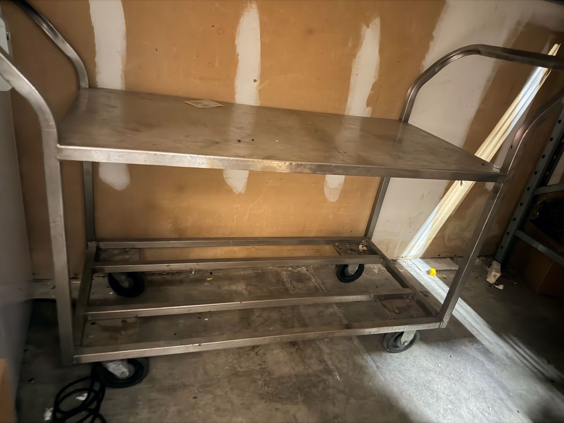 Stainless steel utility cart