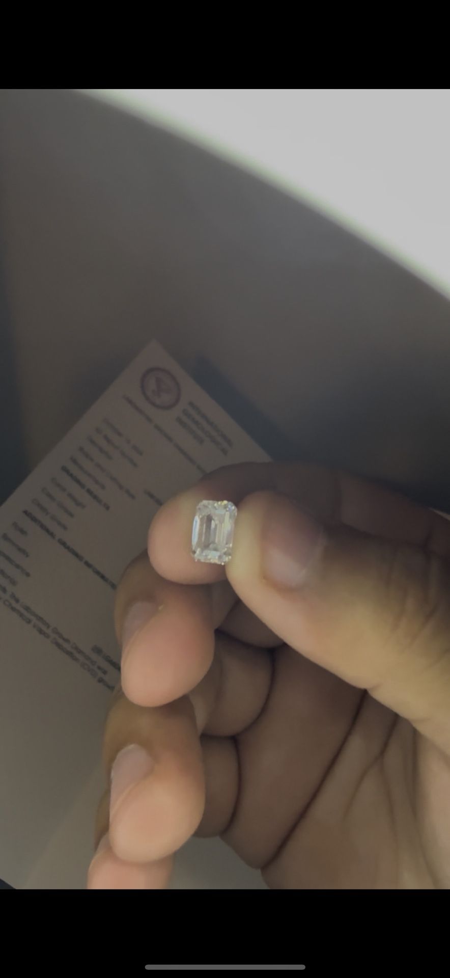Vvs2 D Color Cvd Lab Diamond Igi Report