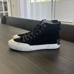 Men’s Allsaints Suede Distressed High top Shoes Size 10