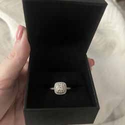 Kay White Gold Engagement Ring 3/4 Weight