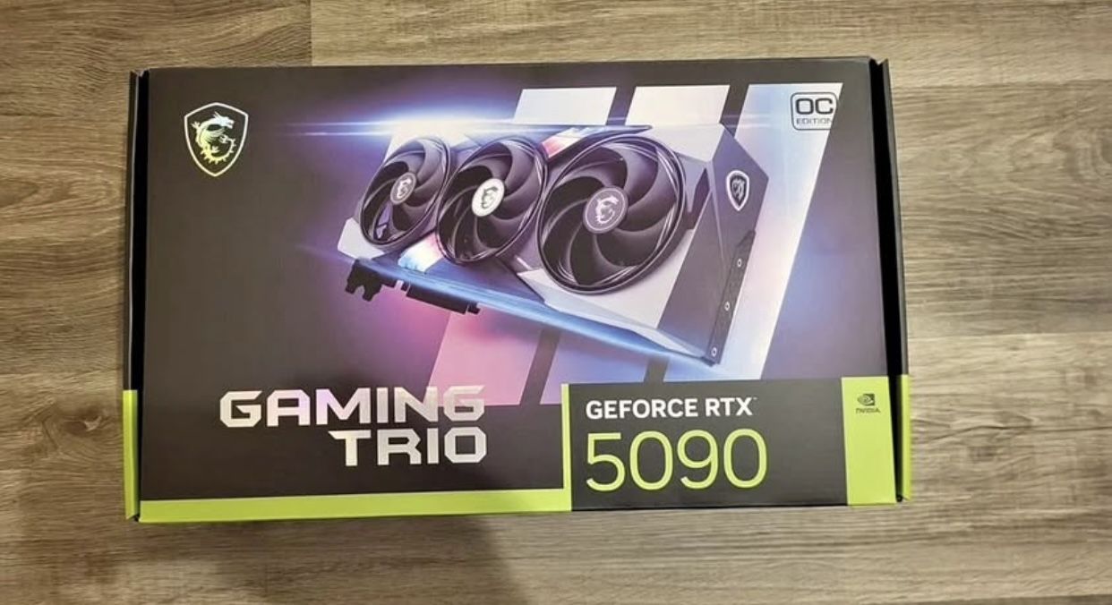 MSI GeForce RTX 5090 Gaming Trio OC 32GB GDDR7 AII ROPs And Tested 