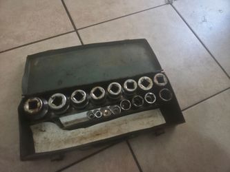 Dados set de 3/4  15 piezaz en caja use