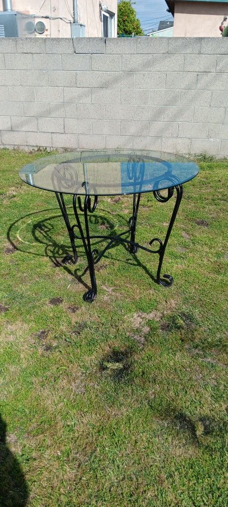 Small Glass Table