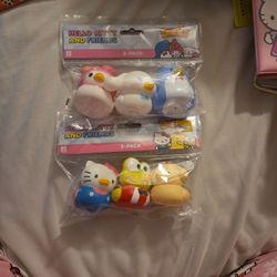 Hello Kitty And Friends Ribber Ducks