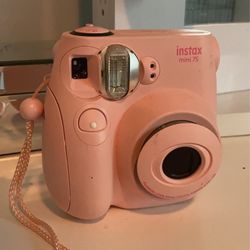 Pink Polaroid Camera