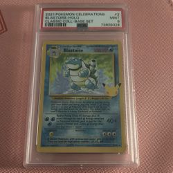 PSA 9 Celebrations Blastoise 2/102