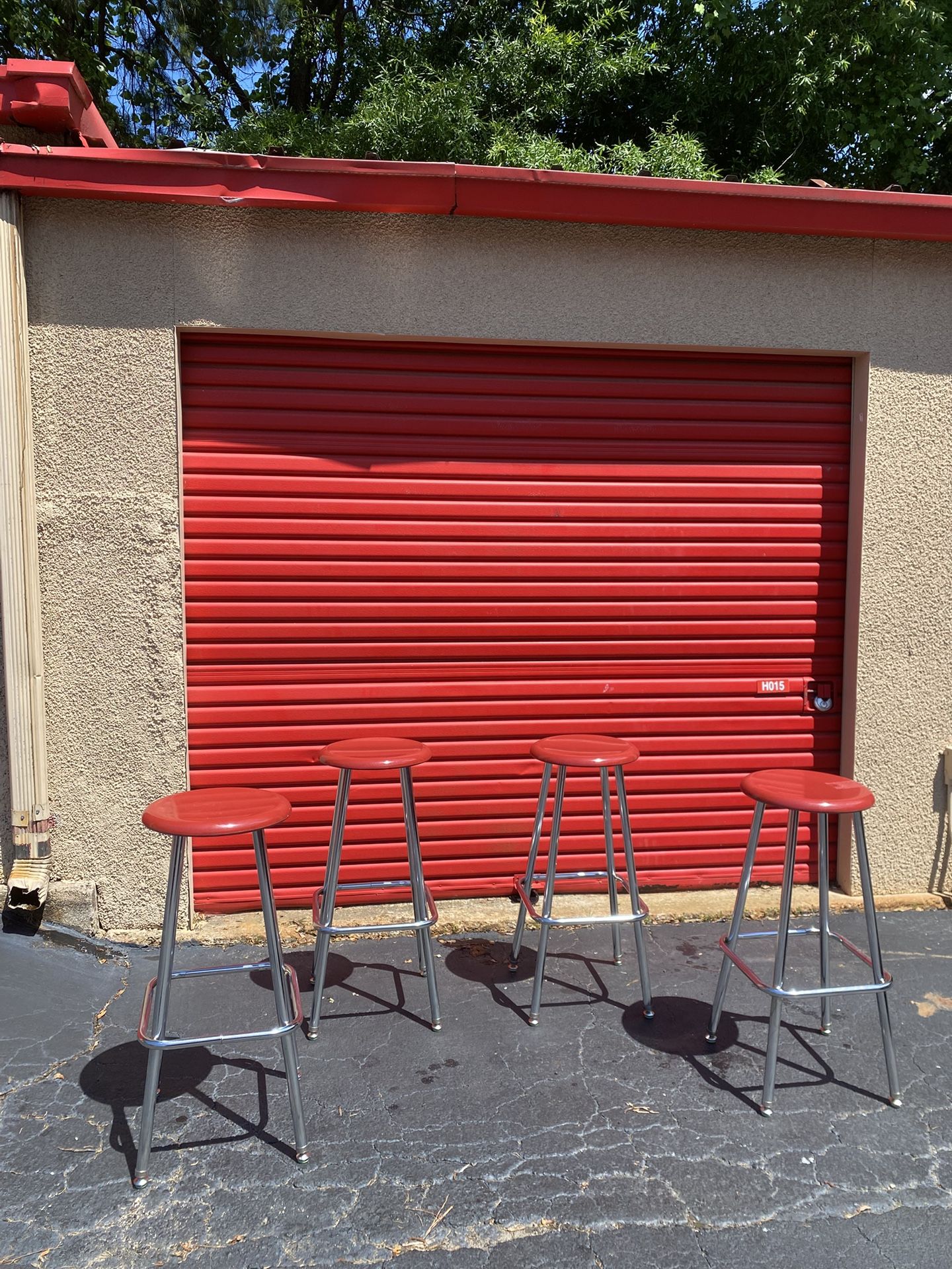 NC State university Stools