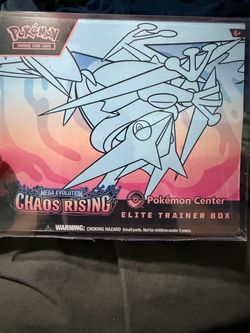 Pokemon Chaos Rising Pokemon Center Elite Trainer Box