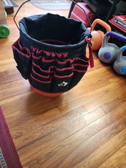 Tool bag on bucket