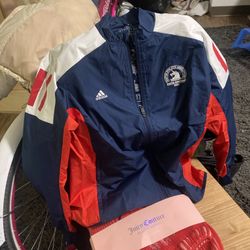 Adidas windbreaker Boston marathon 2020