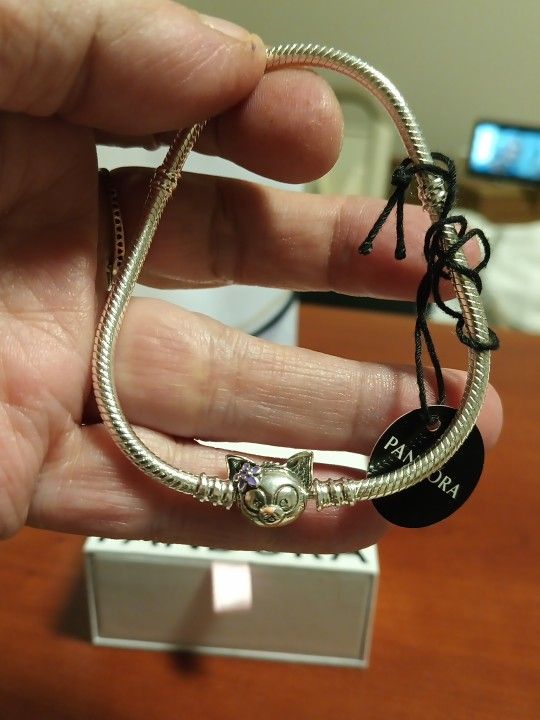 Pandora Disney Authentic Brand New Sterling Silver Lina Bell Disney X All Inches Available Bracelet