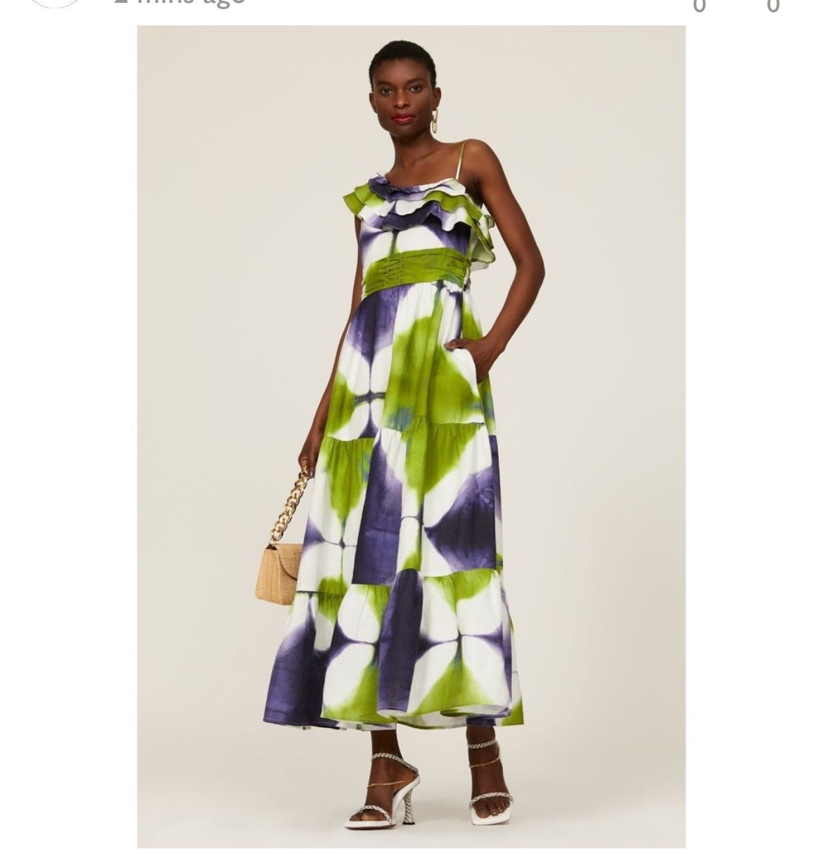 Busayo NWOT High End Maxi Dress
