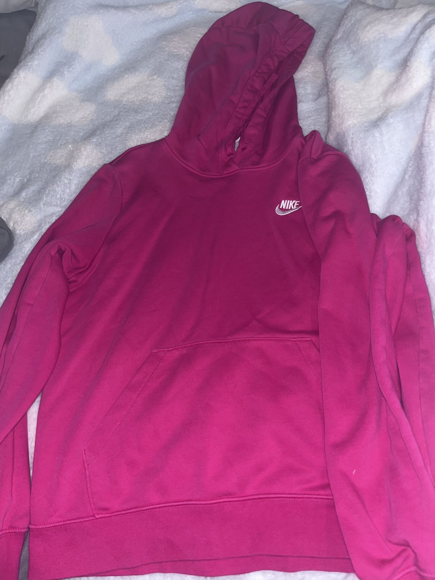 Pink Nike hoodie!
