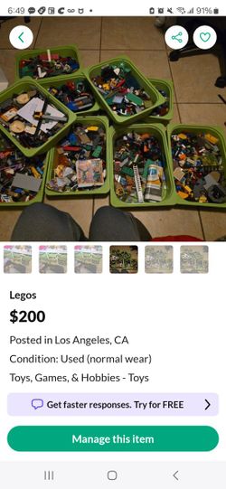 Legos $200
