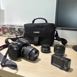 Canon rebel T6 Camera Bundle 