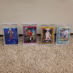(17) Total Authenic Numbered Sports Cards