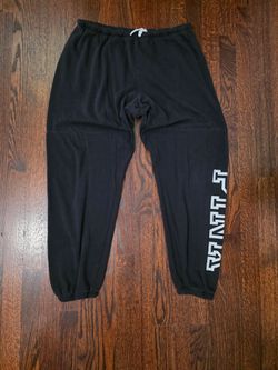 VS PINK black jogger sweatpants
