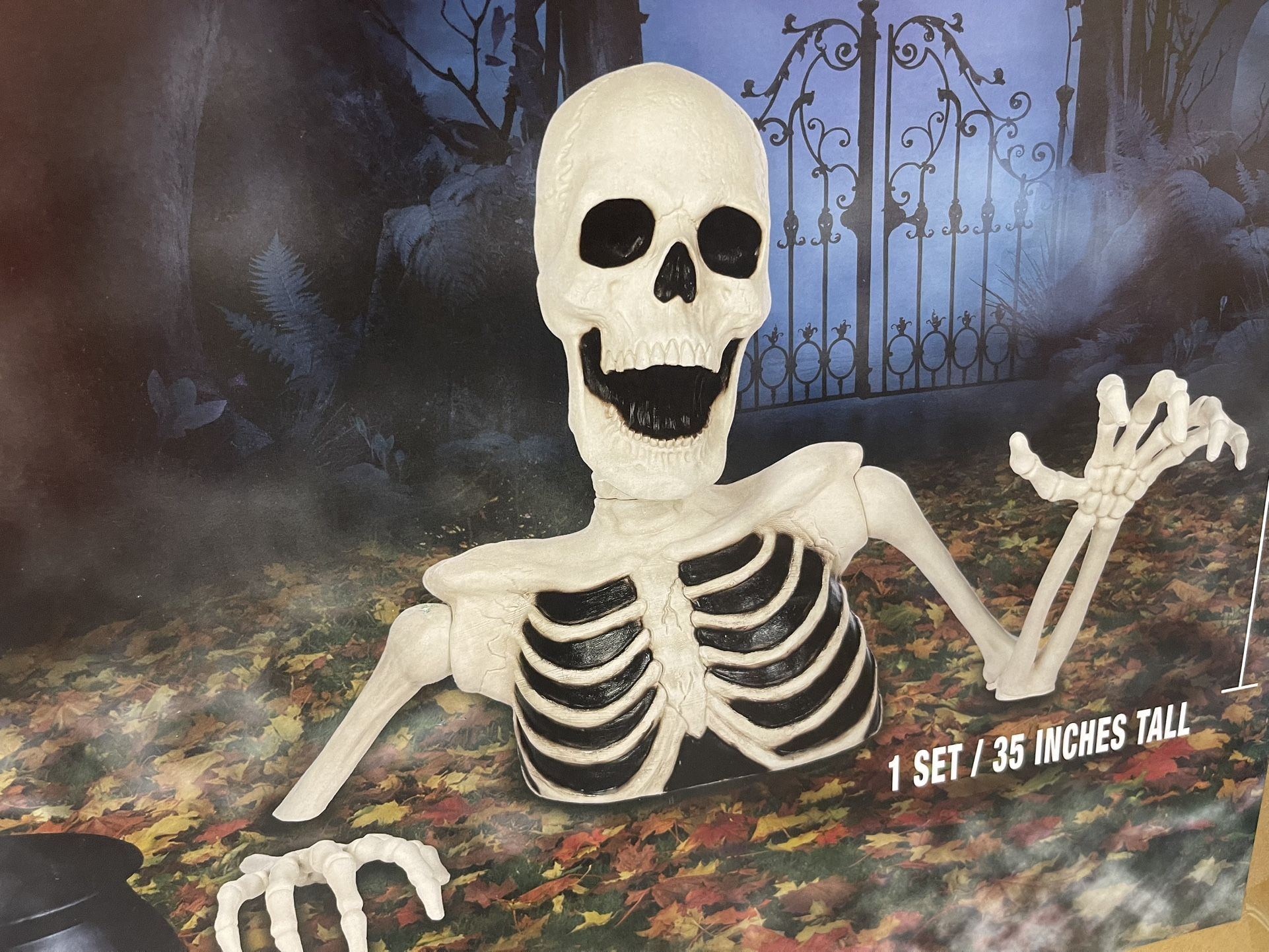 Brand New 35 Inch Skeleton Halloween Decoration
