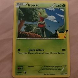 Pokémon 25th Anniversary Treecko