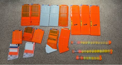 Nerf magazines (only)
