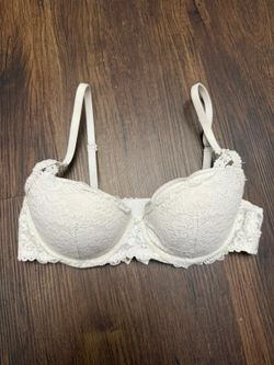 Used White Bra Cup 34B