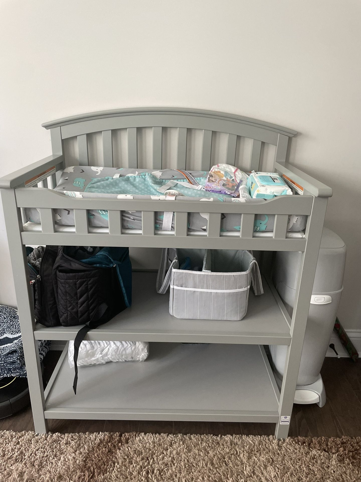 Baby Changing table Gray