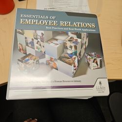 Essentials Of Employee Relations Manual