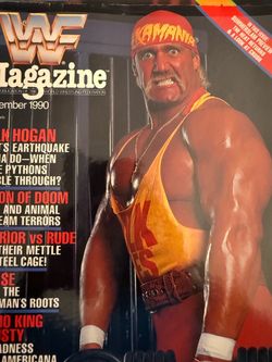 WWF Magazine September 1990 Hulk Hogan Cover