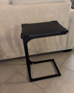 Black C-Table / Couch Side Table – Brand New
