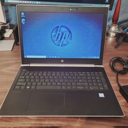 15in HP ProBook Laptop. Core i5, Nvidea Geforce, Windows 10