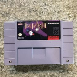 Final Fantasy 3 Super Nintendo 