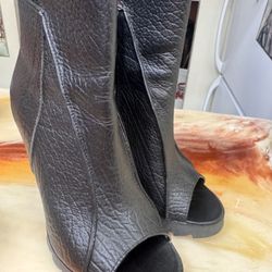 Open Boots - Sexy Leather 