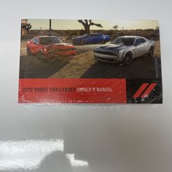 OEM -2022 Dodge Challenger Factory Original Owners Manual Set Factory Sealed New