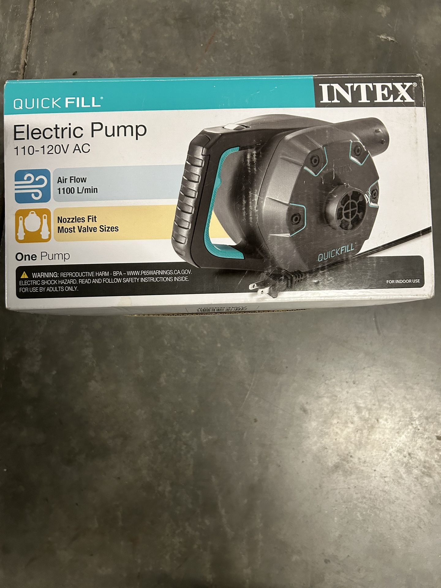 Electric Pump 110-120vAC