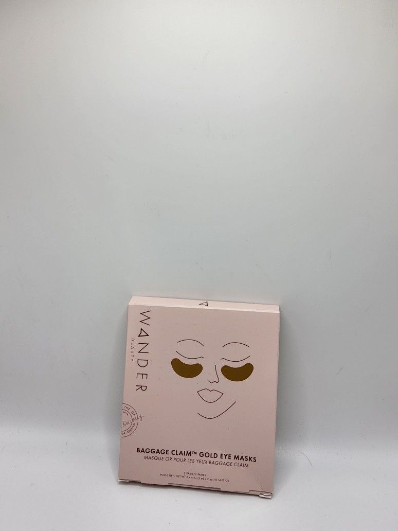 Wander Beauty/ Baggage Claim Gold Eye Masks
