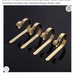 Christmas Stocking Holder Hooks