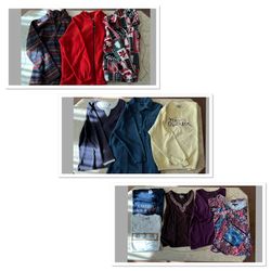 Women’s Tops Size Large- 11 Total