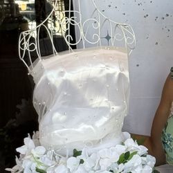 Wedding Bust With Wisteria and Tutu