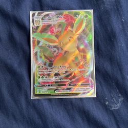 Leafeon Vmax Full Art, From Evolving Skies.