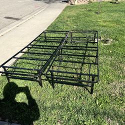 Queen Size Bed Frame Convertible Into Twins 
