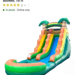 Commerical Grade Inflatable Slide /W Pool