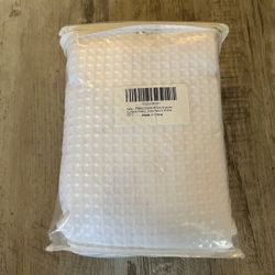 **BRAND NEW** Pangsinne Shower Curtain, Waterproof Large Heavy Duty Fabric with 12 Metal Hooks, 72Wx72H, Machine Washable, Color White