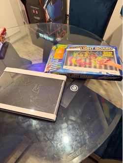 Light up marker board