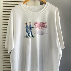 Vintage Walking Buddies Humor T-shirt 
