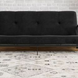 Metal Frame Futon Black New