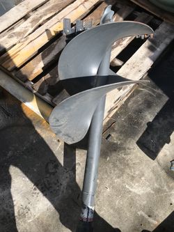 18 inch auger bit with 2 inch round shaft
