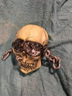 Skull Halloween Mask Adult Size (One Size Fits All)