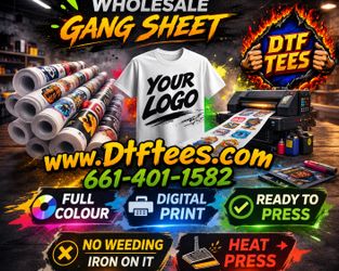 Dtf transfers & uvdtf