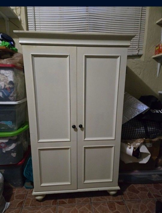 Can Be Armoir or Computer Desk